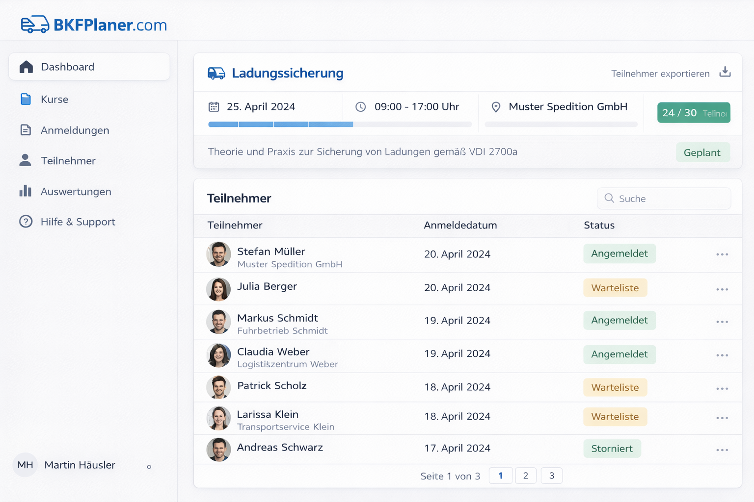 dashboard using shadcn-svelte